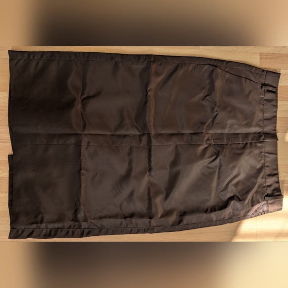 Tibi Eco Nylon Midi Trouser Skirt NWT 10 Brown - Picture 4 of 5